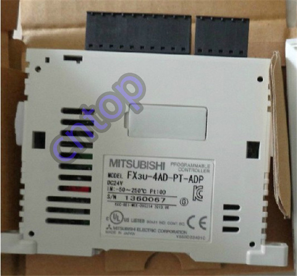 FX3U-4AD-PTW-ADP Temperature sensor input module 4AI Mitsubishi