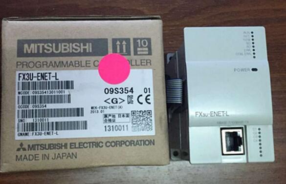 FX3U-ENET-L Ethernet module 8 I/O Mitsubishi Original Brand New