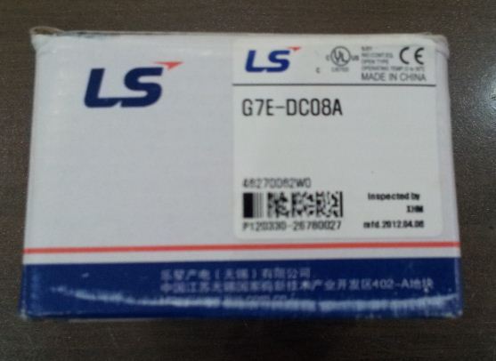 G7E-DC08A LS PLC K120S Series Digital I/O Expansion Module 8 DC Inputs New