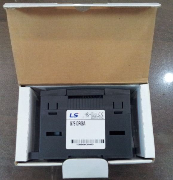 G7E-DR08A LS PLC K120S Series Digital I/O Expansion Module 4 DC Inputs 4 Relay Outputs New