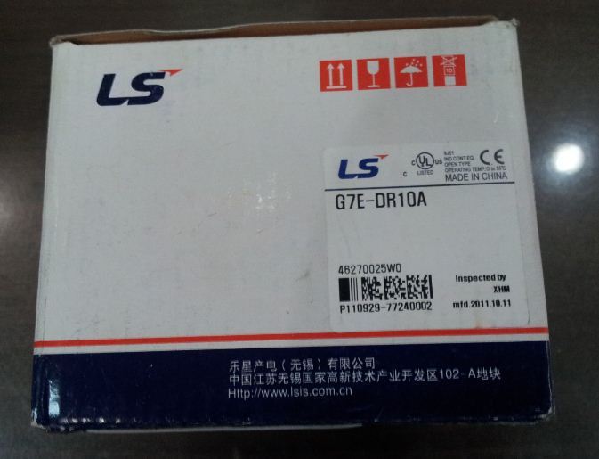 G7E-DR10A LS PLC K120S Series Digital I/O Expansion Module 6 DC Inputs 4 Relay Outputs New