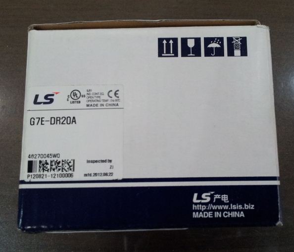 G7E-DR20A LS PLC K120S Series Digital I/O Expansion Module 12 DC Inputs 8 Relay Outputs New