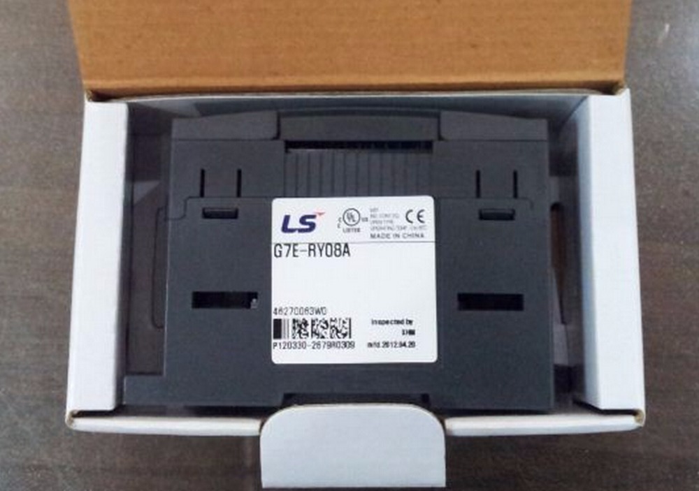 G7E-RY08A LS PLC K120S Series Digital I/O Expansion Module 8 Relay Outputs New