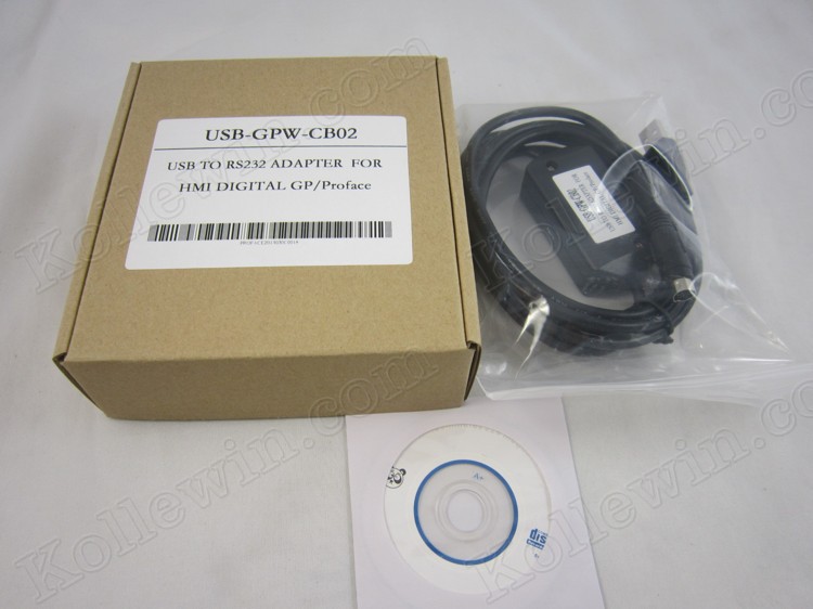 GPW-CB03 USB interface programming cable for Proface GP3000 GP37W2 HMI round 8-pin Length:3m