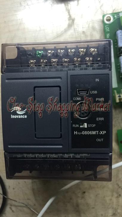 H1U-0806MT-XP inovance PLC DC24V input 8 point output relay 6 point H1U 3 COM Original brand new