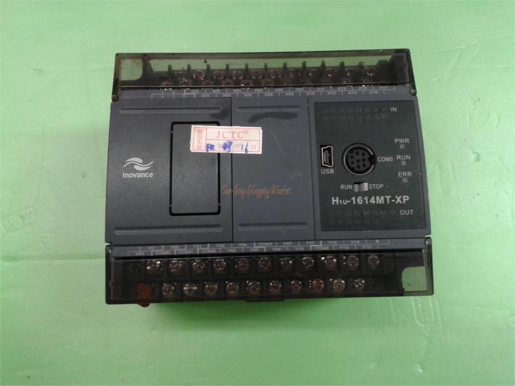 H1U-1614MT-XP inovance PLC DC24V input 16 point output relay 14 point H1U 3 COM Original brand new