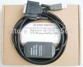 IC690USB901 USB/SNP interface programming interface cable with communication indicator light for GE-90 series PLC Length