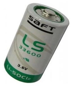 LS33600 SOFT lithium battery without plug Size D 3.6V