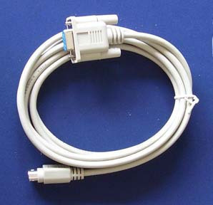 MT500-FBS Connecting cable for WeinView/Eview MT500 HMI and Fatek FBS series PLC 9-pin male & round 4-pin Length:3m