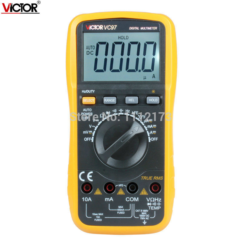 Multimeter   3 3/4 Auto Range Digital VC97 VICTOR