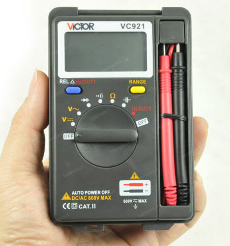 Multimeter  3 3/4 Pocket  Digital VC921 VICTOR