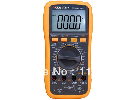 Multimeter  4 1/2 T-RMS  Digital VC980+ VICTOR