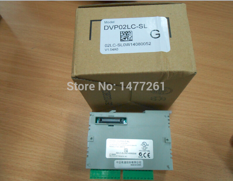 PLC 2 channel weighing module DVP02LC-SL Delta New