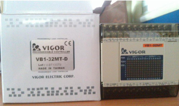 PLC 24VDC 16 DI  16 DO transistor Main Unit VIGOR VB1-32MT-D New