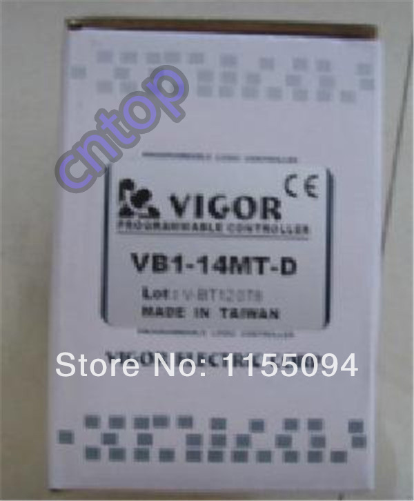 PLC 24VDC 8 DI  6 DO transistor Main Unit VIGOR VB1-14MT-D New