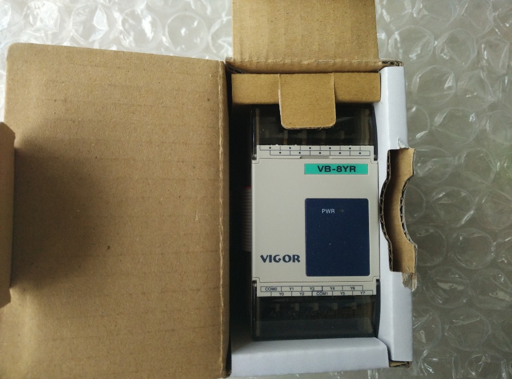 PLC 24VDC 8 DI  8 DO relay VIGOR VB-8YR Module New