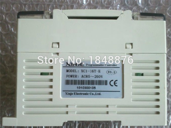 PLC AC220V 8 DI 8 DO Transistors 1 COM XC1-16T-E XINJE