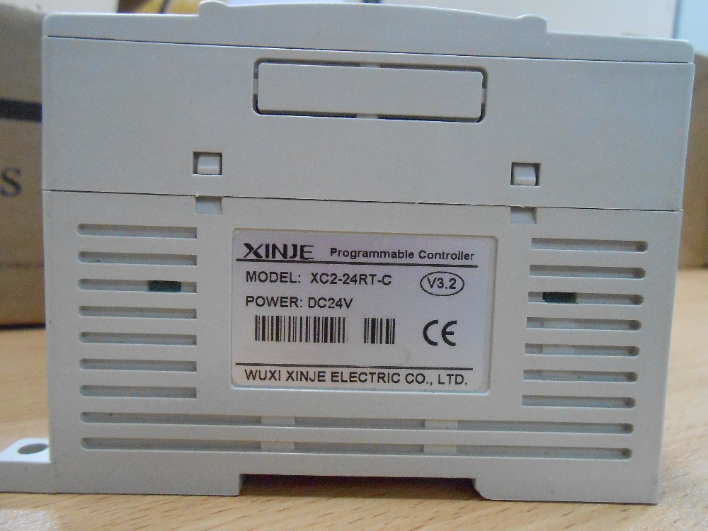 PLC DC24V 14 DI 10 DO Relay 3 COM XC2-24RT-C XINJE