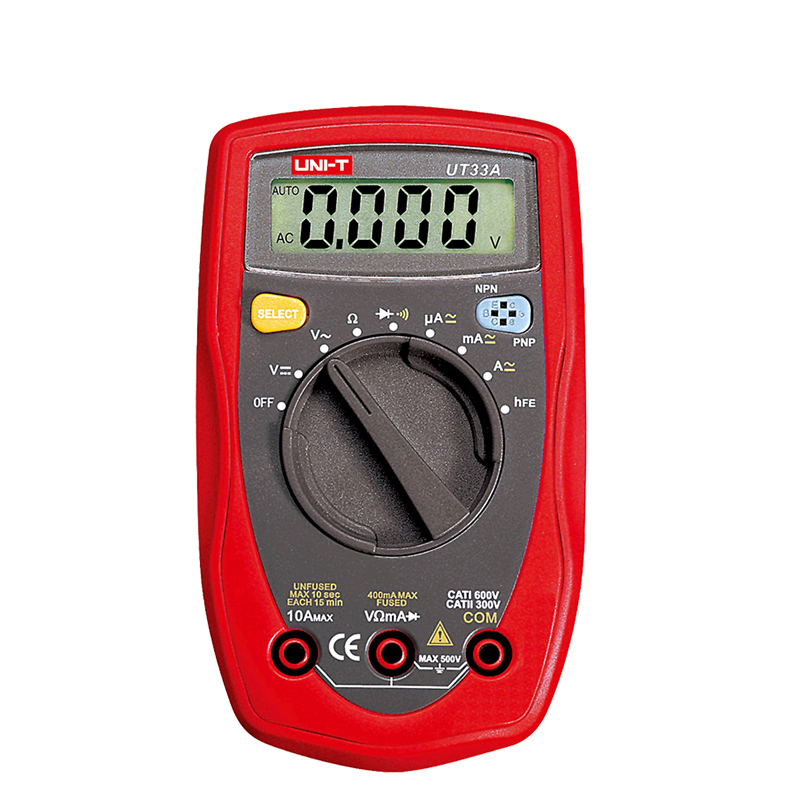 Palm-size Digital Multimeter UT33A UNI-T