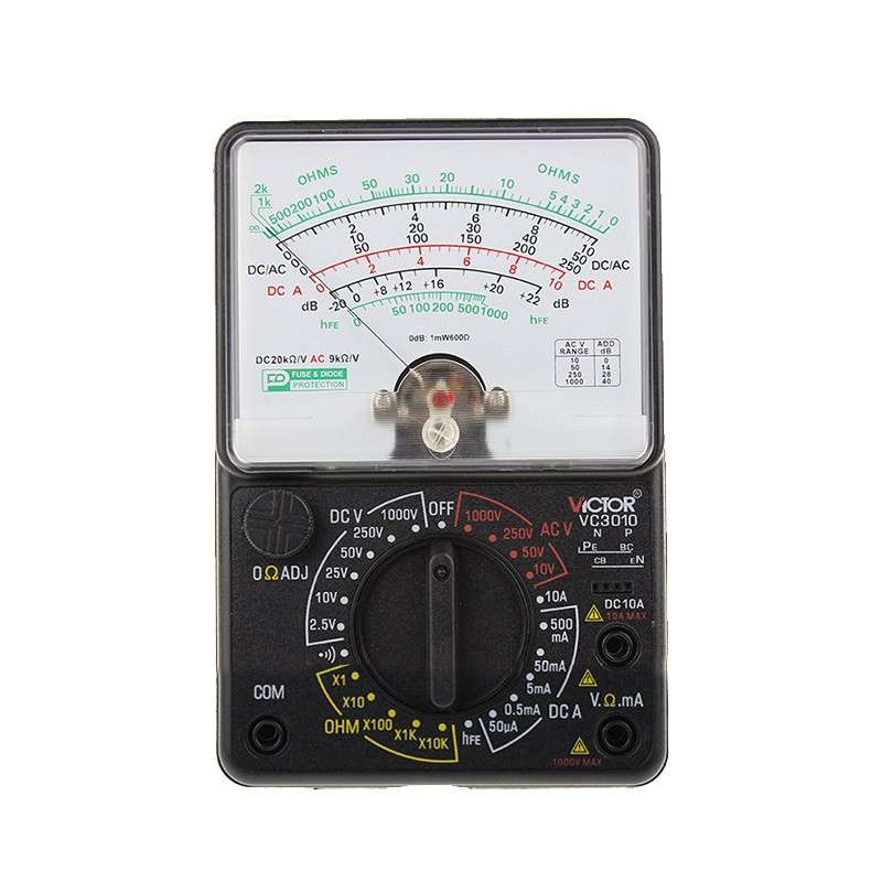 Pointer multimeter 3 1/2 Digital VC3010 VICTOR