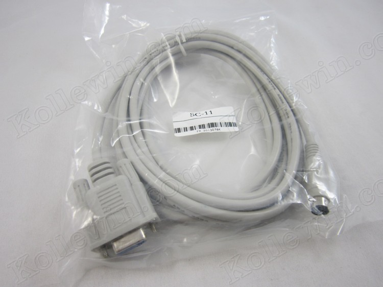 SC-11 RS232 interface PLC programming cable For Mitsubishi FX series programmer Length:2.5m