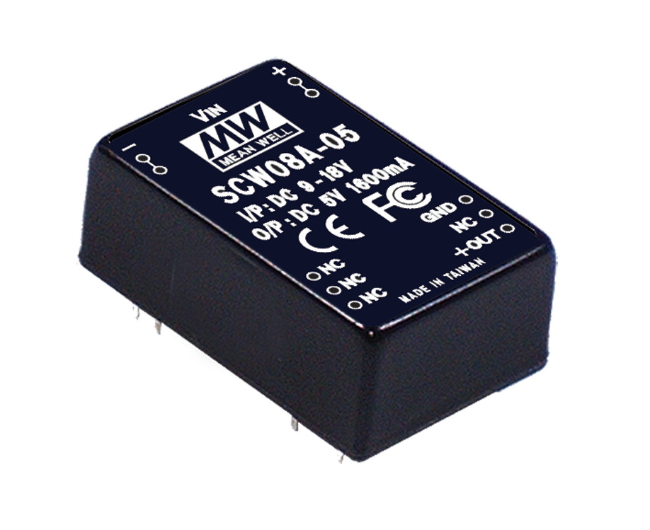 SCW08C-05 Output DC-DC Converter Power Supply