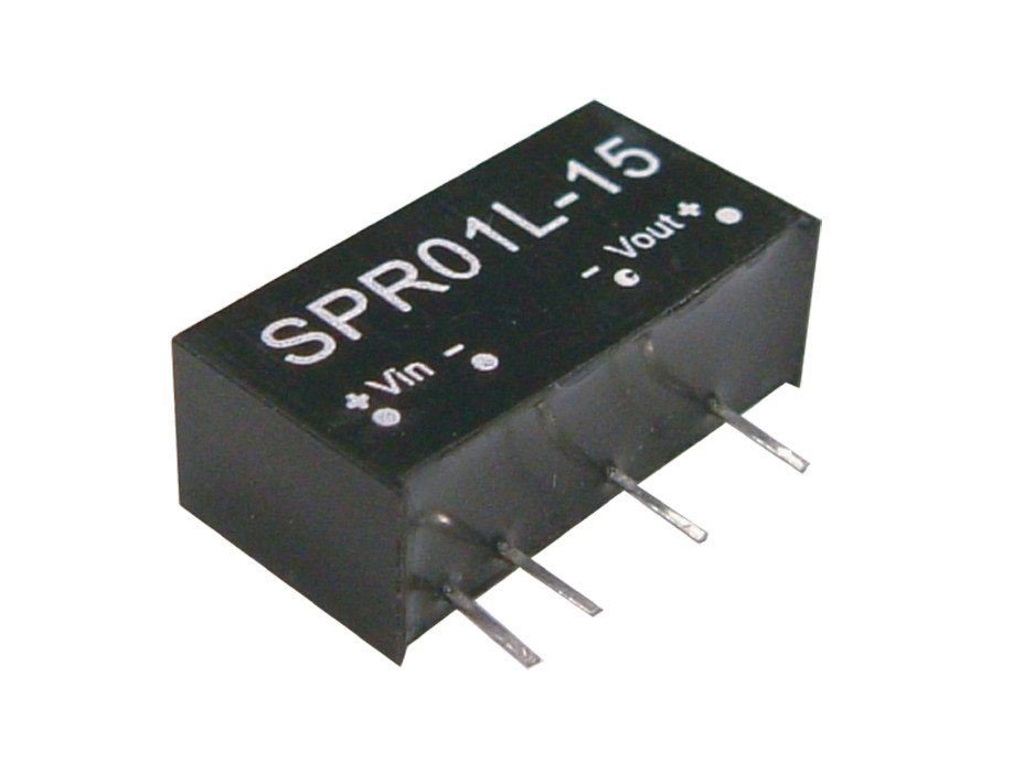 SPR01O-15 MEAN WELL 1W 48V-15V Regulated Single Output DC-DC Converter Module Power