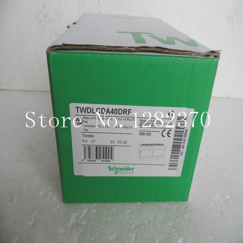 TWDLCDA40DRF Schneider PLC Compact Base Controller 24VDC 24 DI 2 Transistor 14 Relay Original Brand NEW