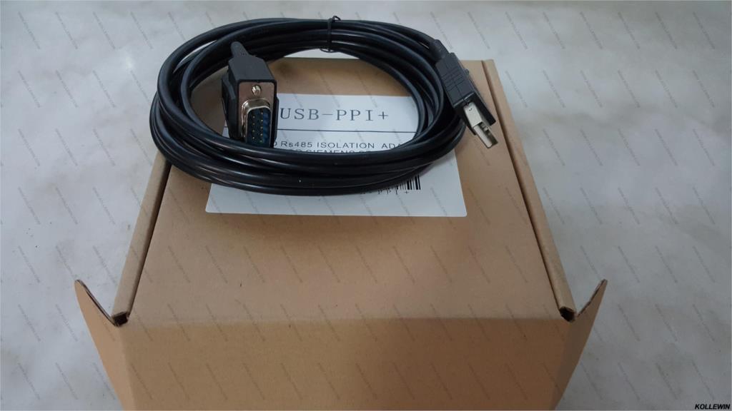 USB-PPI+ USB interface PLC programming cable for Siemens S7-200 with communication indicator light Communication distanc