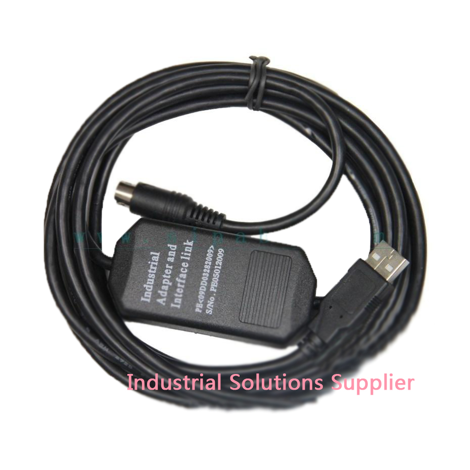 USB-TP03 USB interface programming cable for TAIAN TP03 series PLC Length:3m