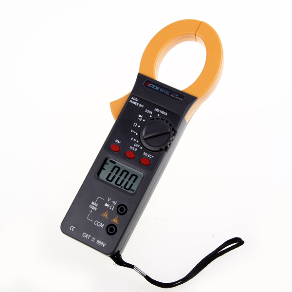 VICTOR 6016C 3 1/2 AC Digital Clamp Meter