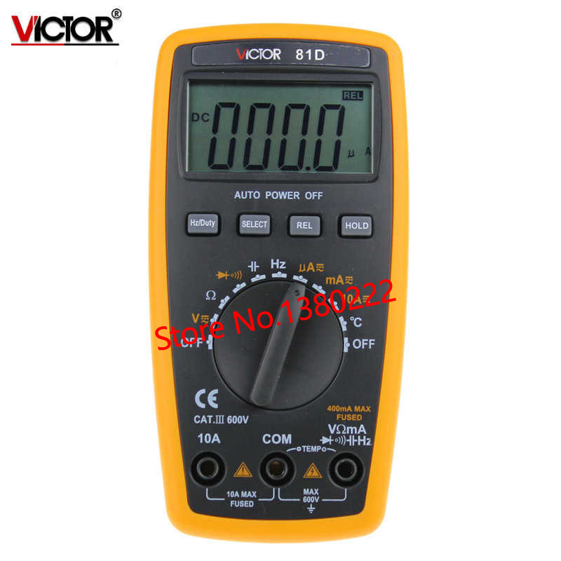 VICTOR 81D 3 3/4 Digital Multimeter