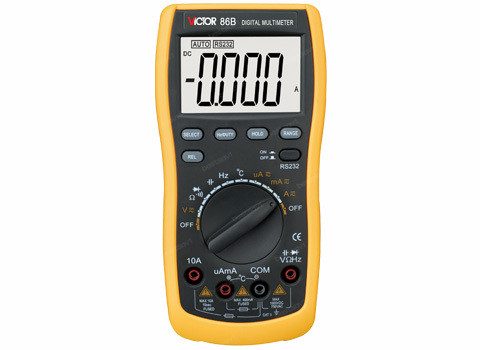 VICTOR 86B 3 3/4 Digital Multimeter Victor 86E Digital Multimeter USB interface