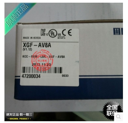 XGF-AV8A LS PLC XGT Series Expansion Module 8-channel Analog Input(Voltage) New